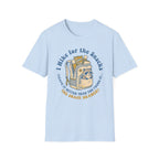 T-Shirt — I Hike for the Snacks Graphic Tee (Backpack Raccoon)