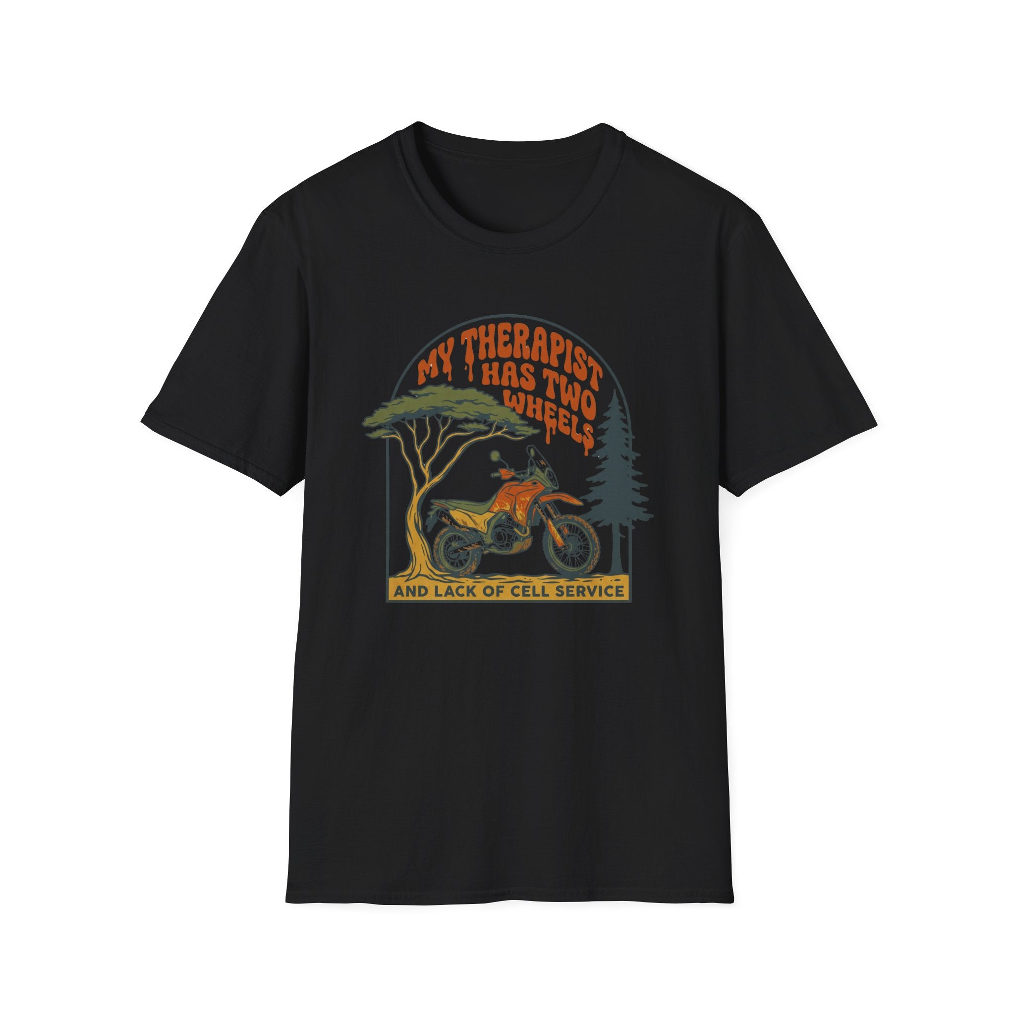 My therapist has two wheels – Adventure Graphic T-Shirt