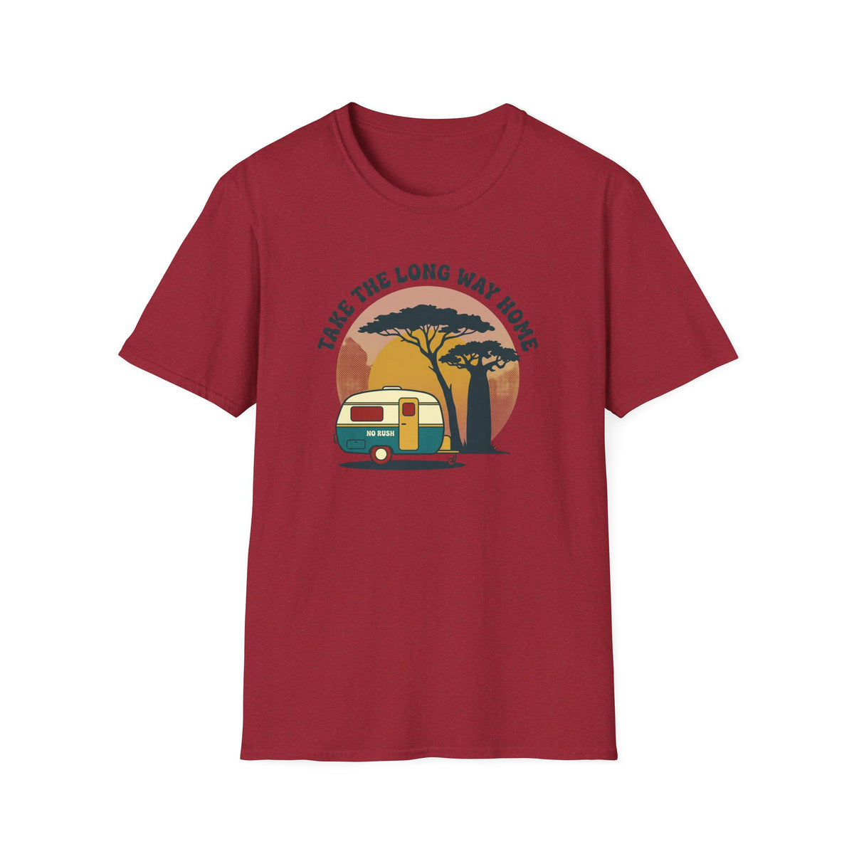 Take the long way home caravan – Adventure Graphic T-Shirt