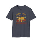 I slept like a log bear – Adventure Graphic Cartoon Art T-Shirt
