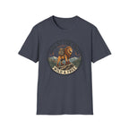 King of the trail lion - – Adventure Graphic Badge Art T-Shirt