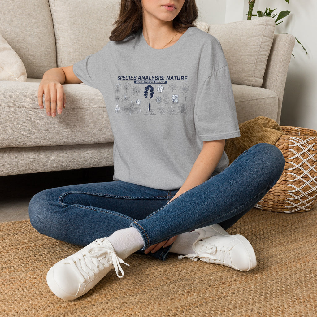 Species analysis – Adventure Graphic Blue Print Art T-Shirt
