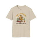Loud and outdoorsy bear – Adventure Graphic Cartoon Art T-Shirt