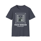 Fresh window – Adventure Graphic Line Art T-Shirt