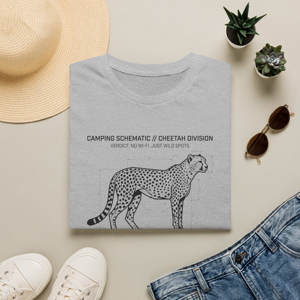 No wifi just wild spots cheetah – Adventure Graphic Art T-Shirt