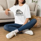 Equipped for all fully stocked – Adventure Graphic Line Art T-Shirt