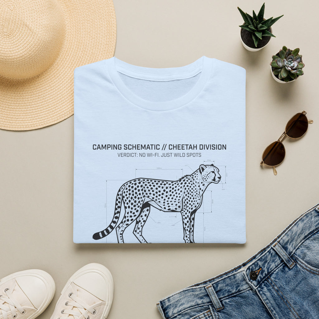 No wifi just wild spots cheetah – Adventure Graphic Art T-Shirt