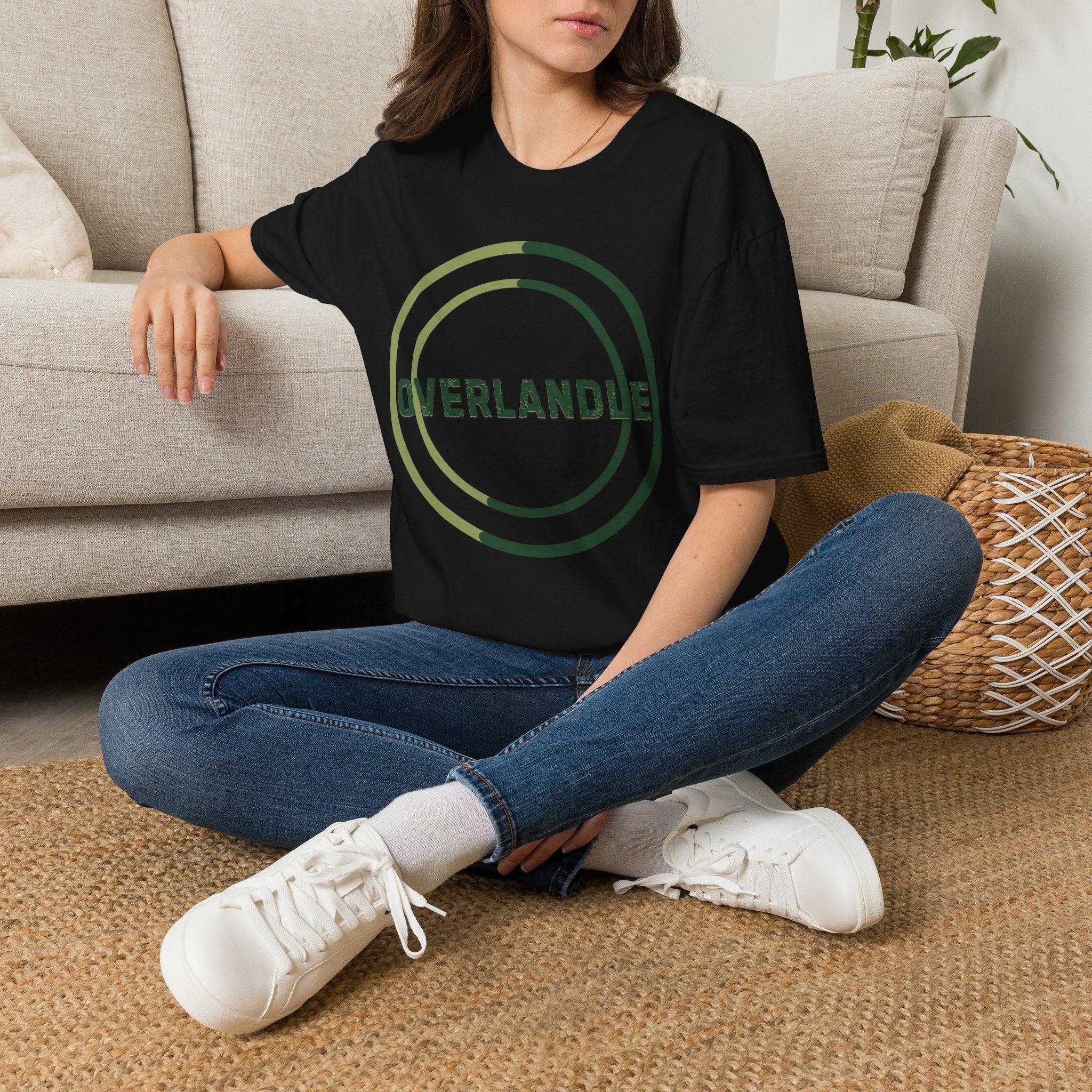 Overlandle rings – Adventure Graphic Art T-Shirt