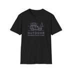 Outdoor infrastructure – Adventure Graphic Line Art T-Shirt