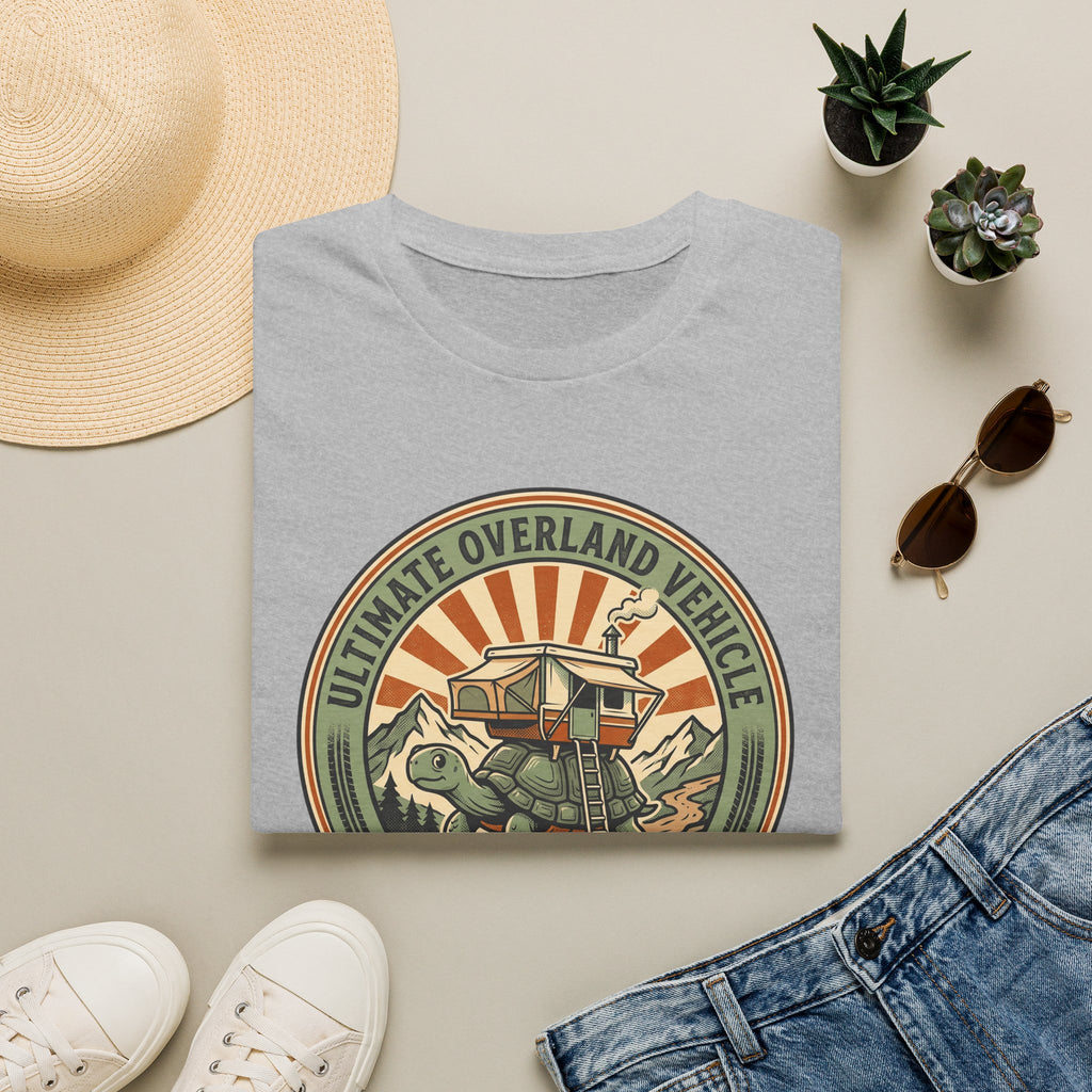 Ultimate overland tortoise – Adventure Graphic Badge Art T-Shirt