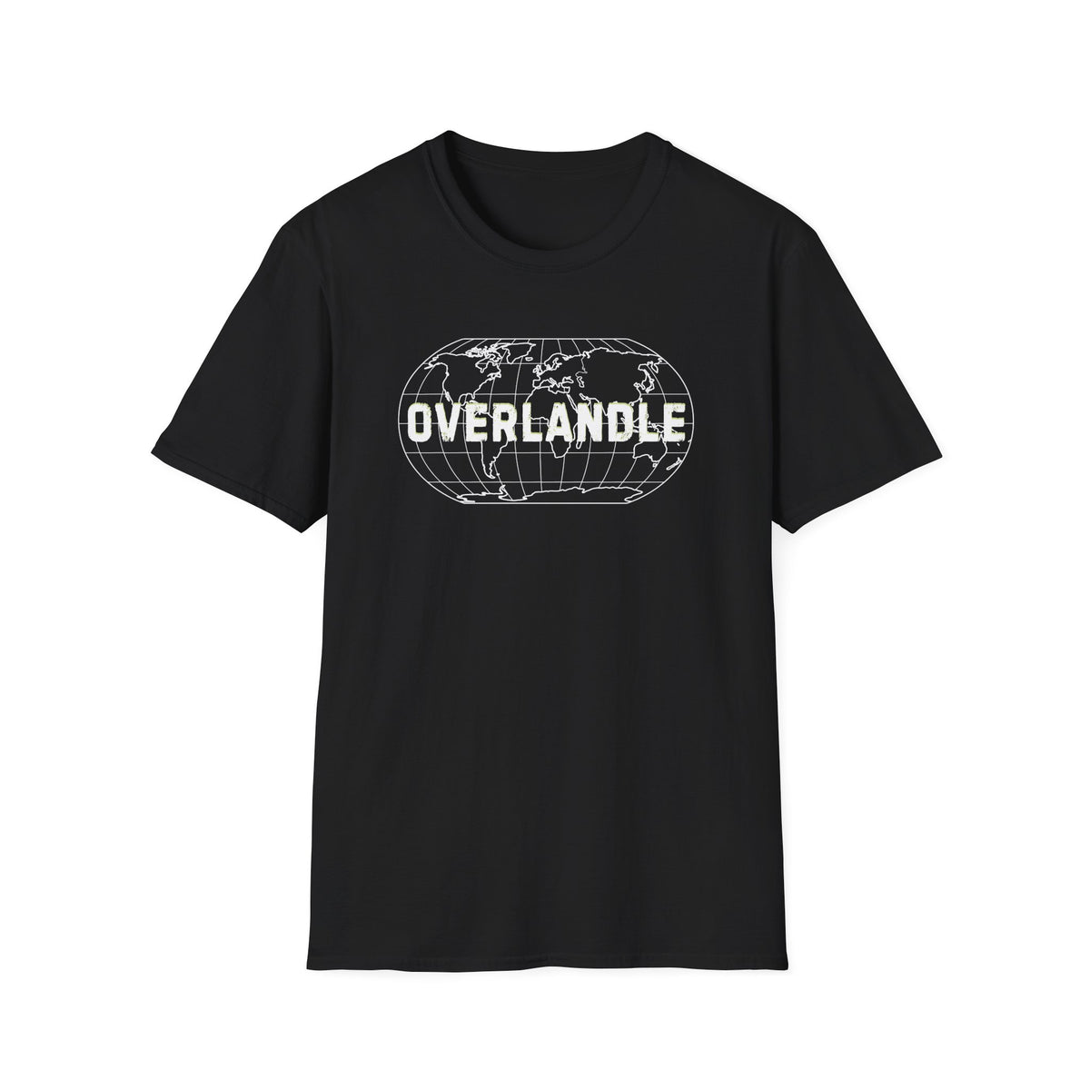 Overlandle globe – Adventure Graphic Art T-Shirt