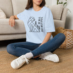 No wifi just wild spots tent – Adventure Graphic Line Art T-Shirt