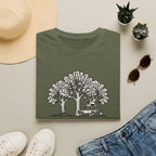 Deep roots forest living – Adventure Graphic Line Art T-Shirt