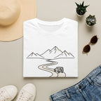 The open road – Adventure Graphic Line Art T-Shirt
