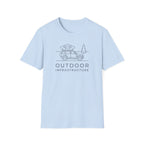 Outdoor infrastructure – Adventure Graphic Line Art T-Shirt