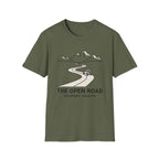 The open road – Adventure Graphic Line Art T-Shirt