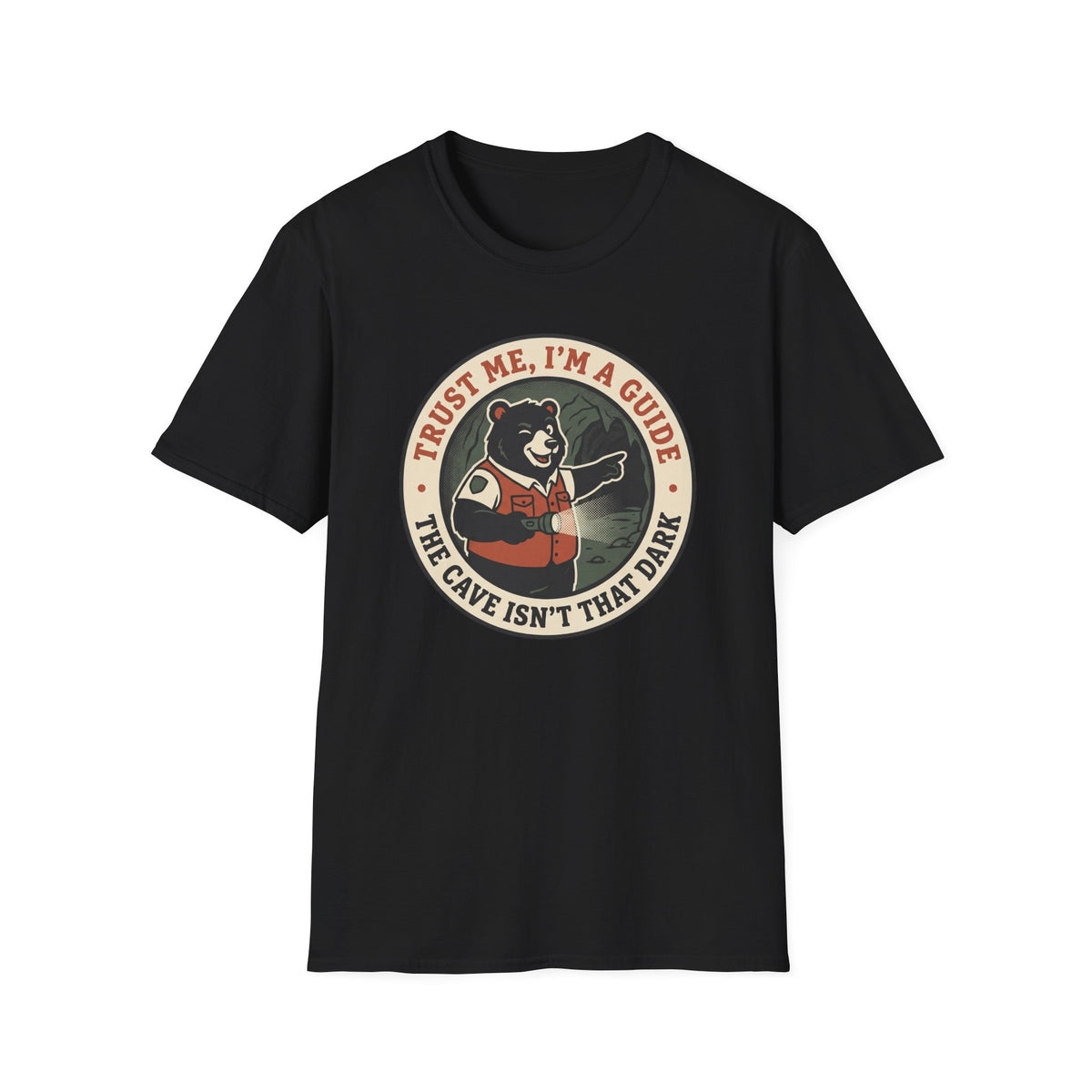 Trust me I am a guide – Adventure Graphic Badge Art T-Shirt