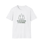 Big fan of nature treemendous – Adventure Graphic Line Art T-Shirt