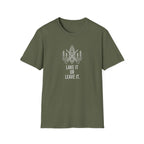 Lake it or leave it – Adventure Graphic Line Art T-Shirt
