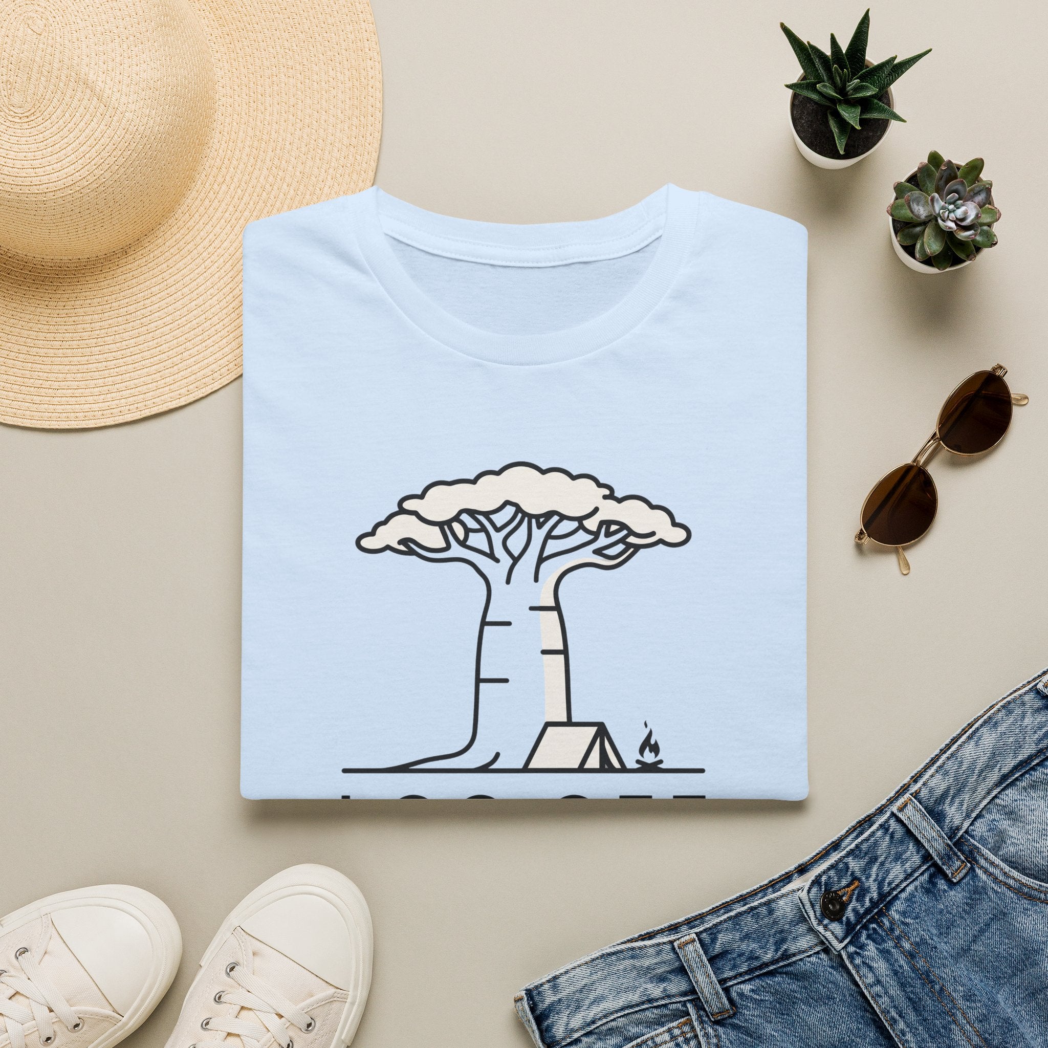 Log off baobab – Adventure Graphic T-Shirt