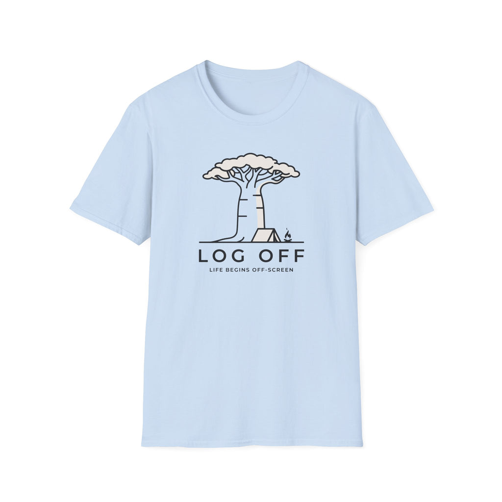 Log off baobab – Adventure Graphic T-Shirt