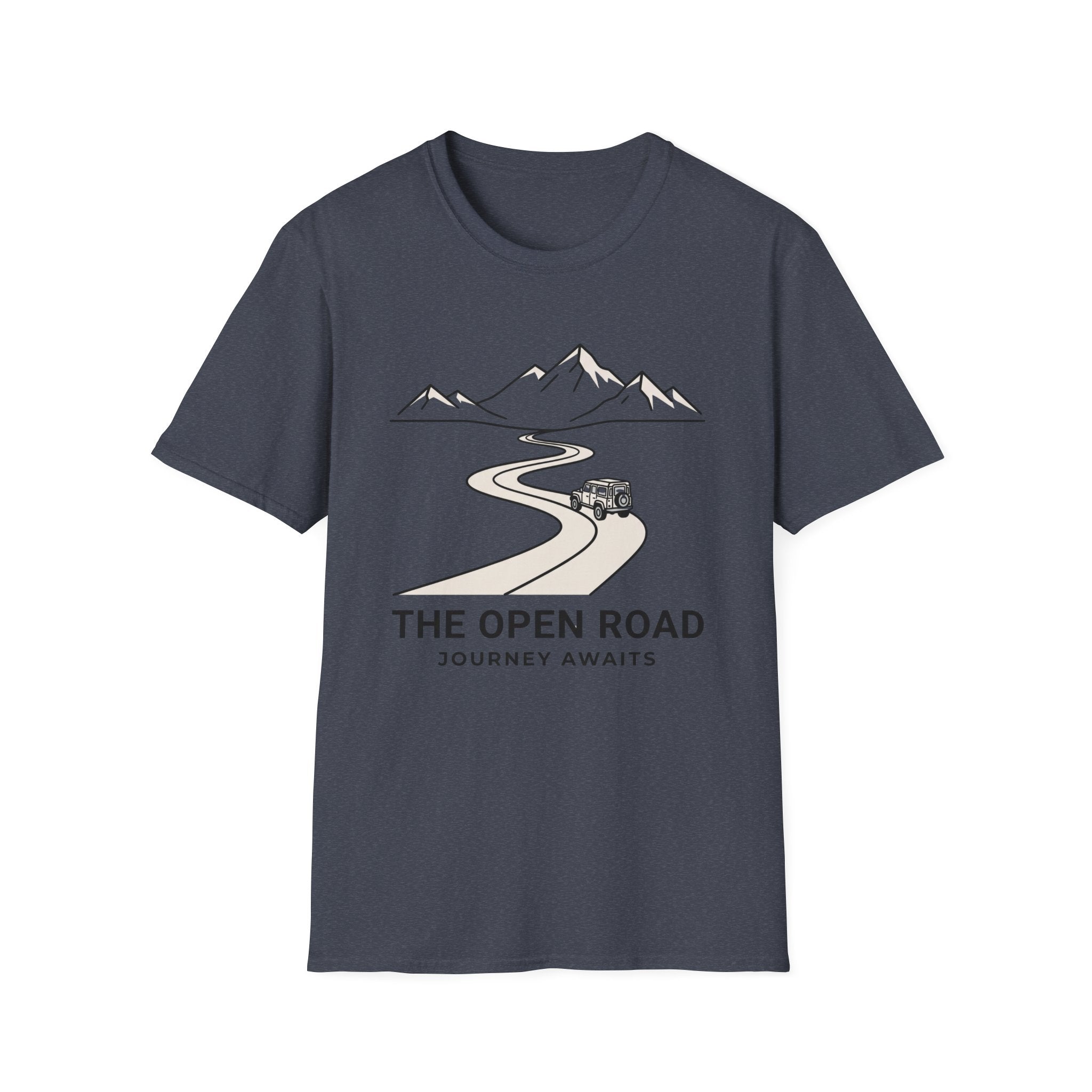 The open road – Adventure Graphic Line Art T-Shirt