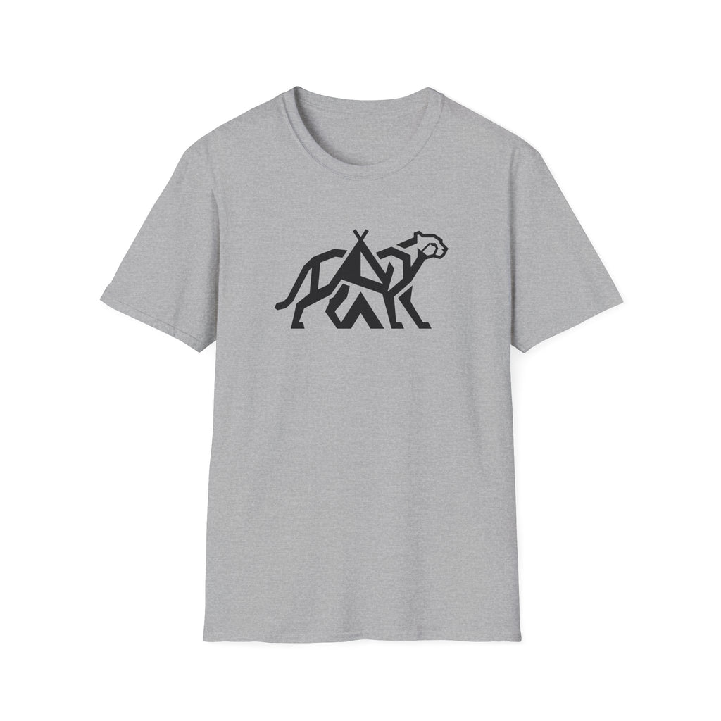 Cheetah tent infused – Adventure Graphic Line Art T-Shirt