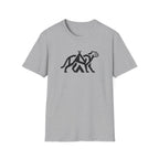 Cheetah tent infused – Adventure Graphic Line Art T-Shirt
