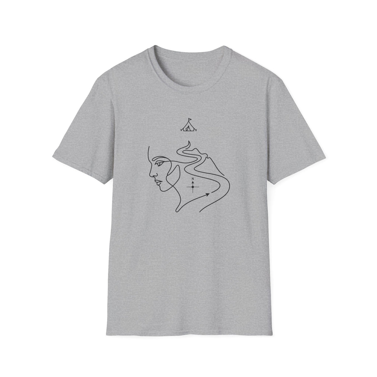 Winding Through T-Shirt