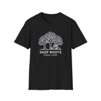 Deep roots forest living – Adventure Graphic Line Art T-Shirt