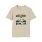 I am not lost Dad goat – Adventure Graphic Badge Art T-Shirt