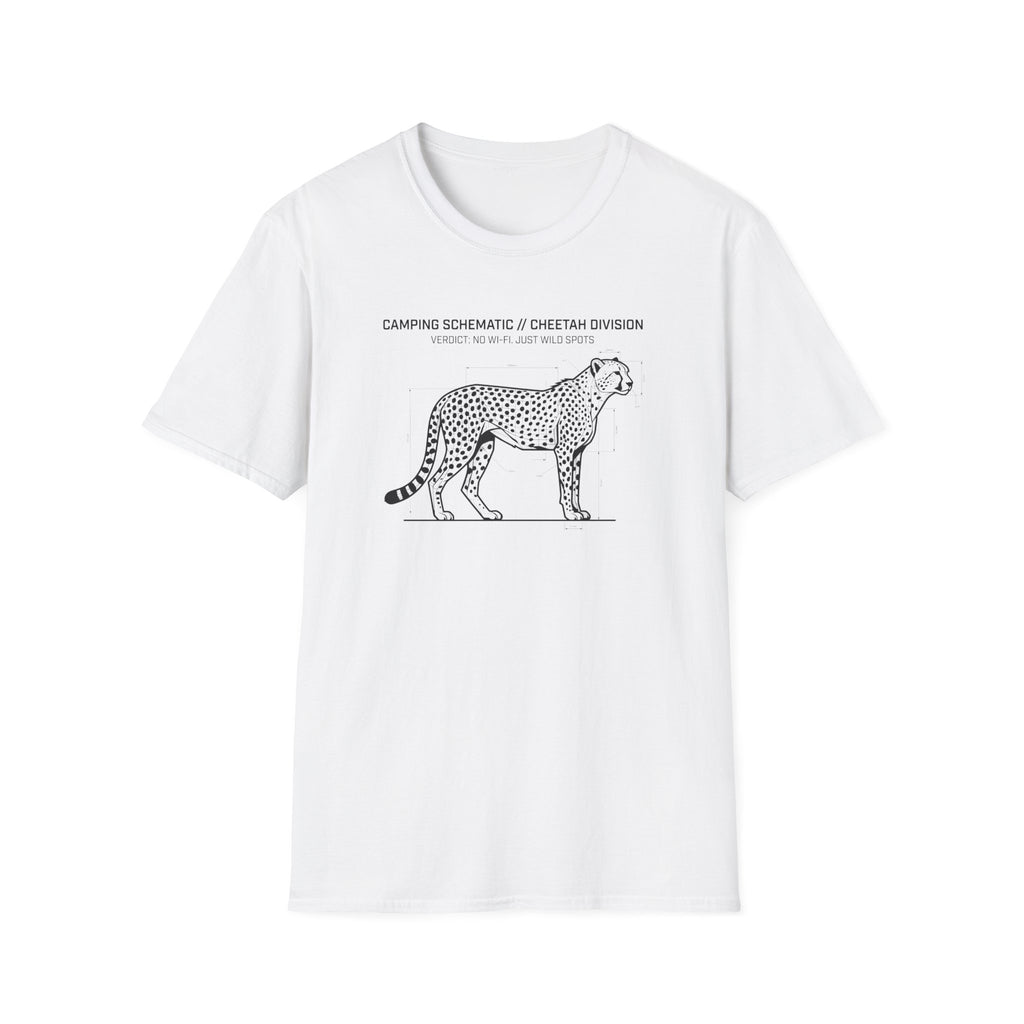 No wifi just wild spots cheetah – Adventure Graphic Art T-Shirt