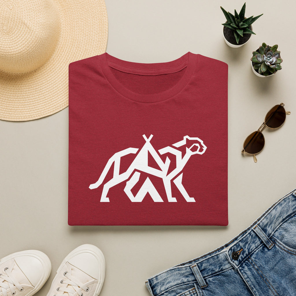 Cheetah tent infused – Adventure Graphic Line Art T-Shirt