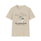 The open road – Adventure Graphic Line Art T-Shirt