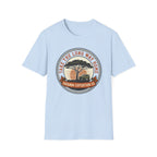 Take the long way home tree – Adventure Graphic Badge Art T-Shirt