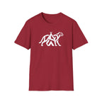 Cheetah tent infused – Adventure Graphic Line Art T-Shirt
