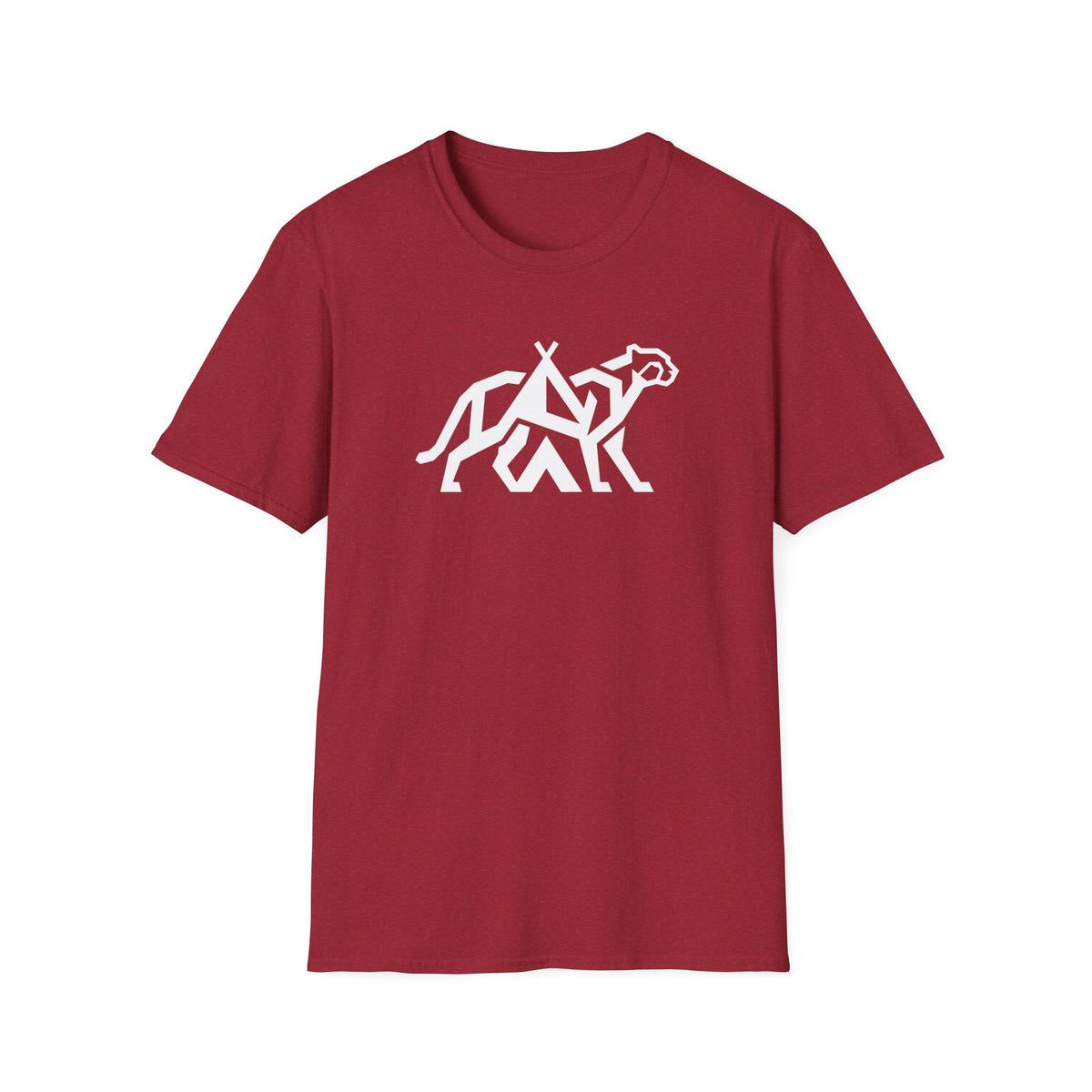 Cheetah tent infused – Adventure Graphic Line Art T-Shirt