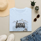 Cross creeks go further – Adventure Graphic Line Art T-Shirt