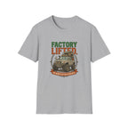 Factory lifted 4x4 – Adventure Graphic Cartoon Art T-Shirt