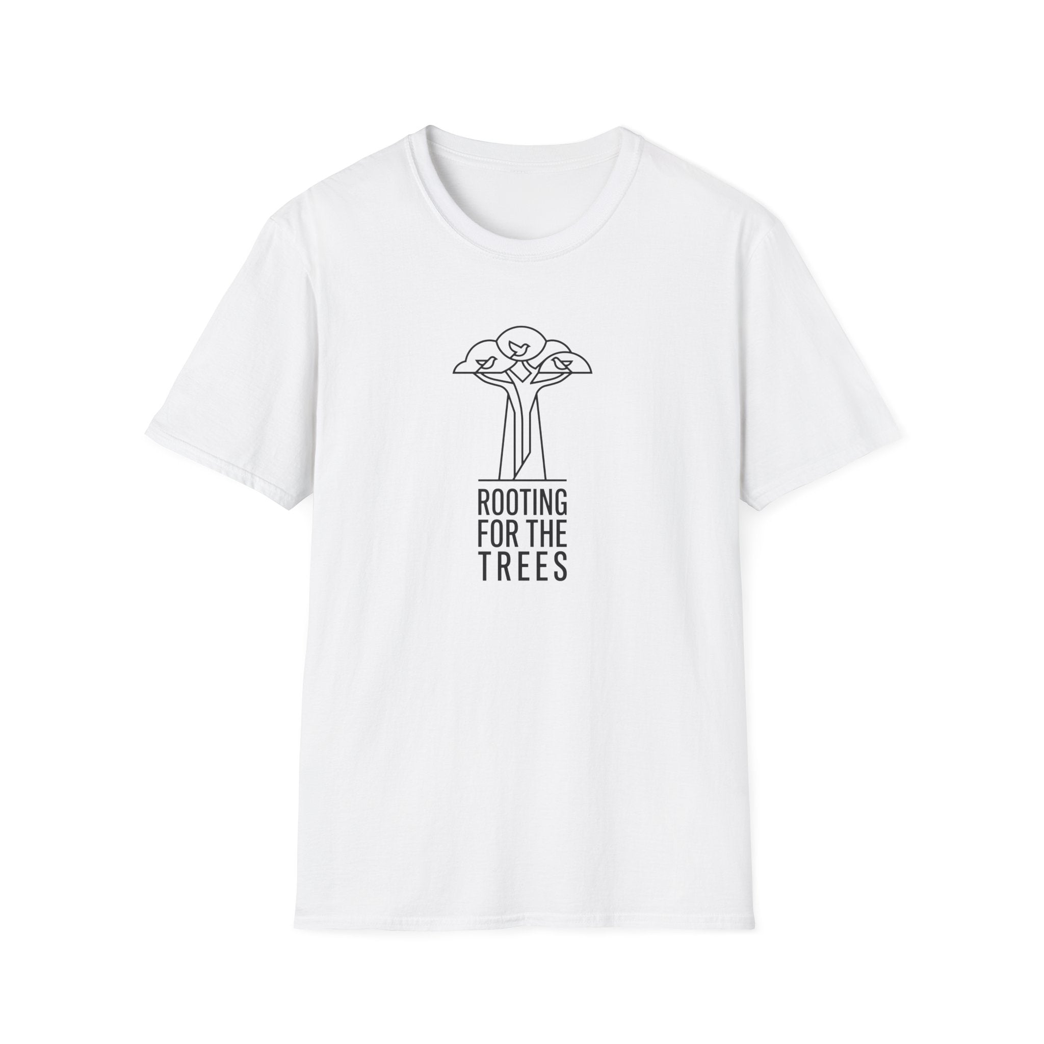 Rooting for trees – Adventure Graphic Line Art T-Shirt
