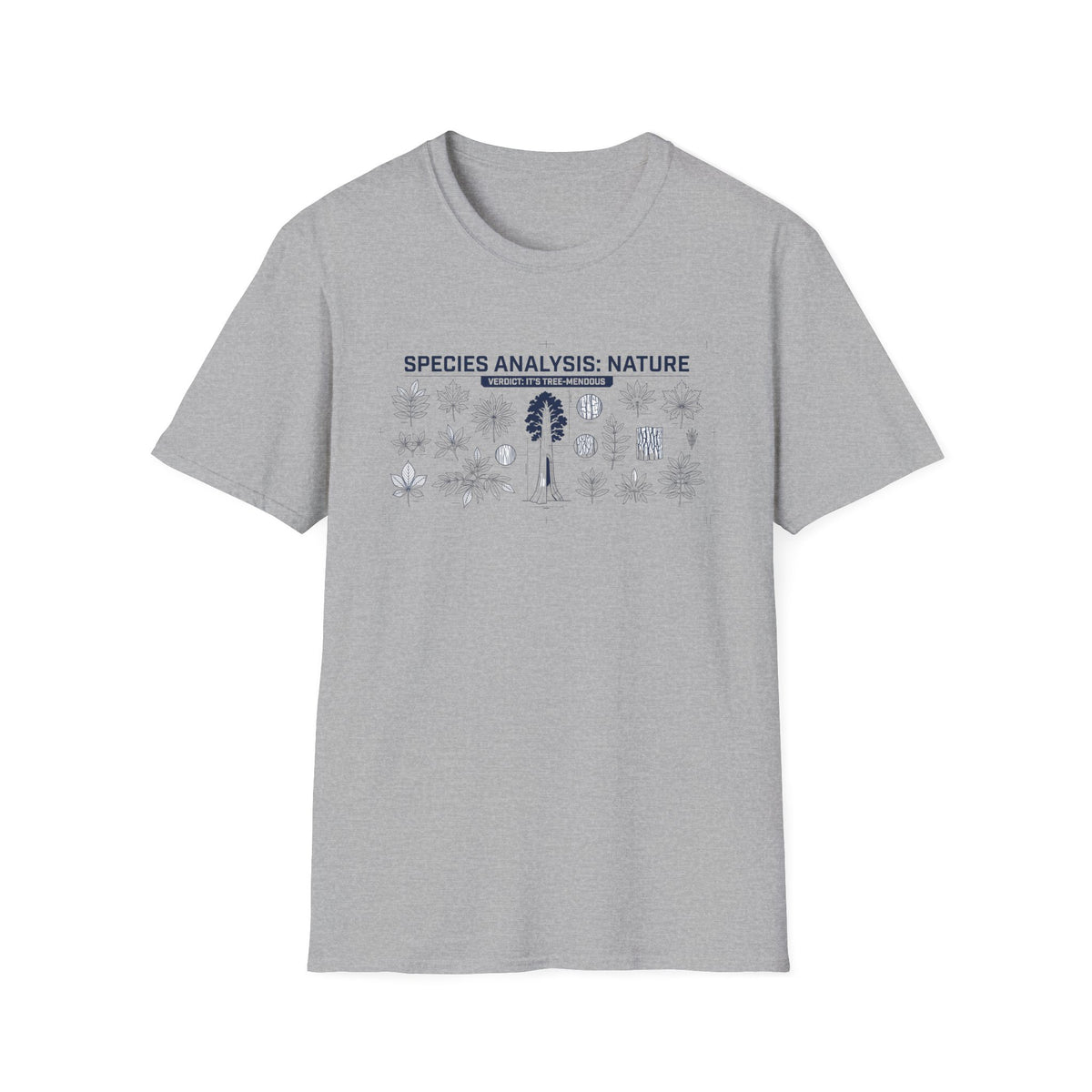 Species analysis – Adventure Graphic Blue Print Art T-Shirt