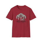 Deep roots forest living – Adventure Graphic Line Art T-Shirt