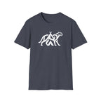 Cheetah tent infused – Adventure Graphic Line Art T-Shirt
