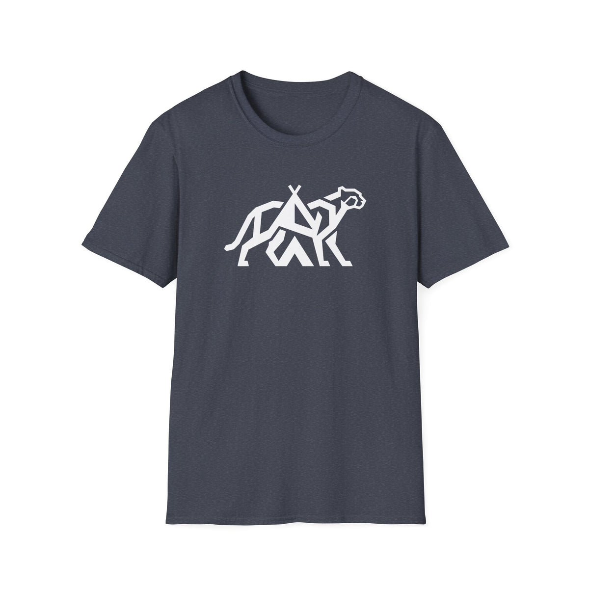 Cheetah tent infused – Adventure Graphic Line Art T-Shirt