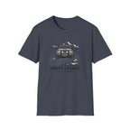 Cross creeks go further – Adventure Graphic Line Art T-Shirt