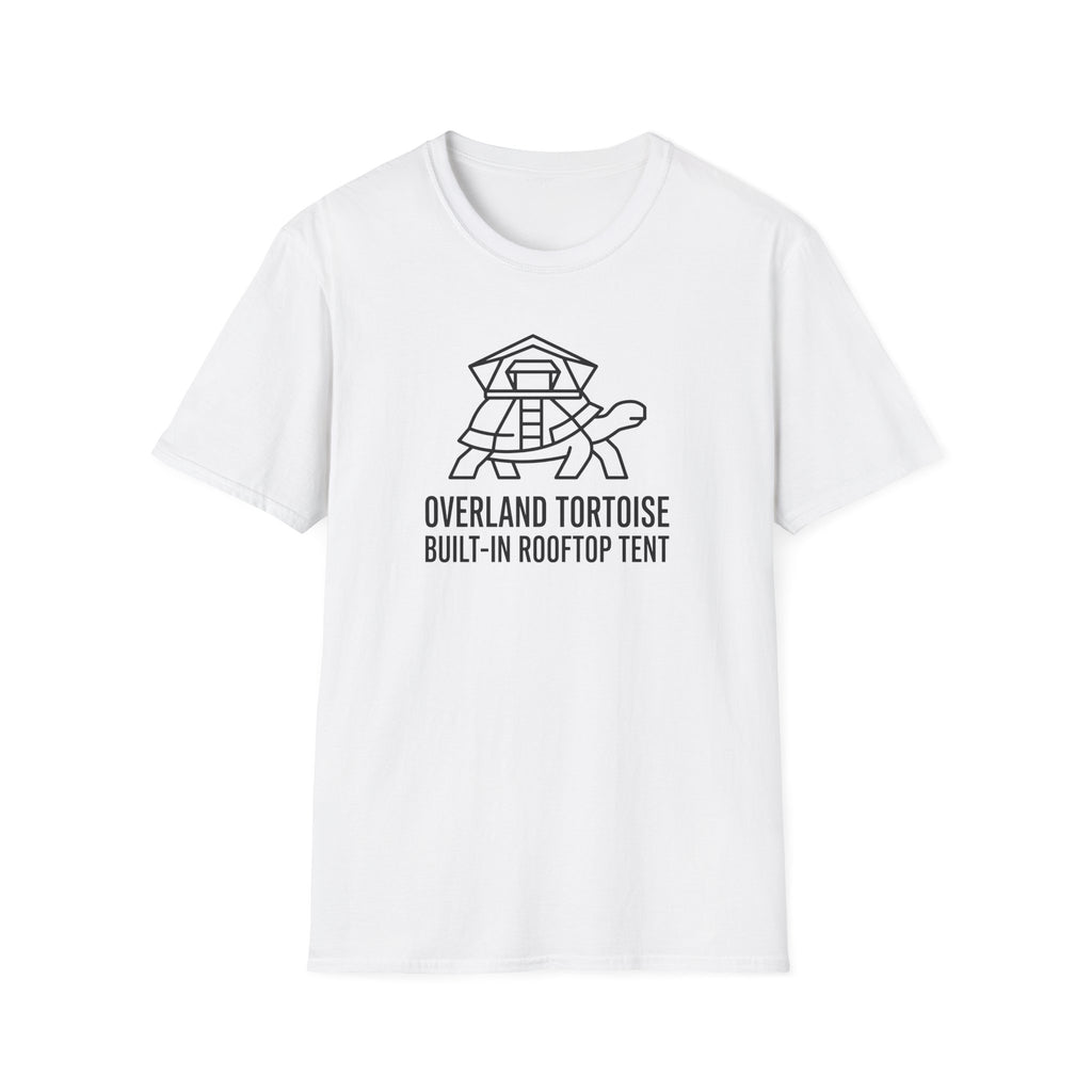 Overland tortoise – Adventure Graphic Line Art T-Shirt
