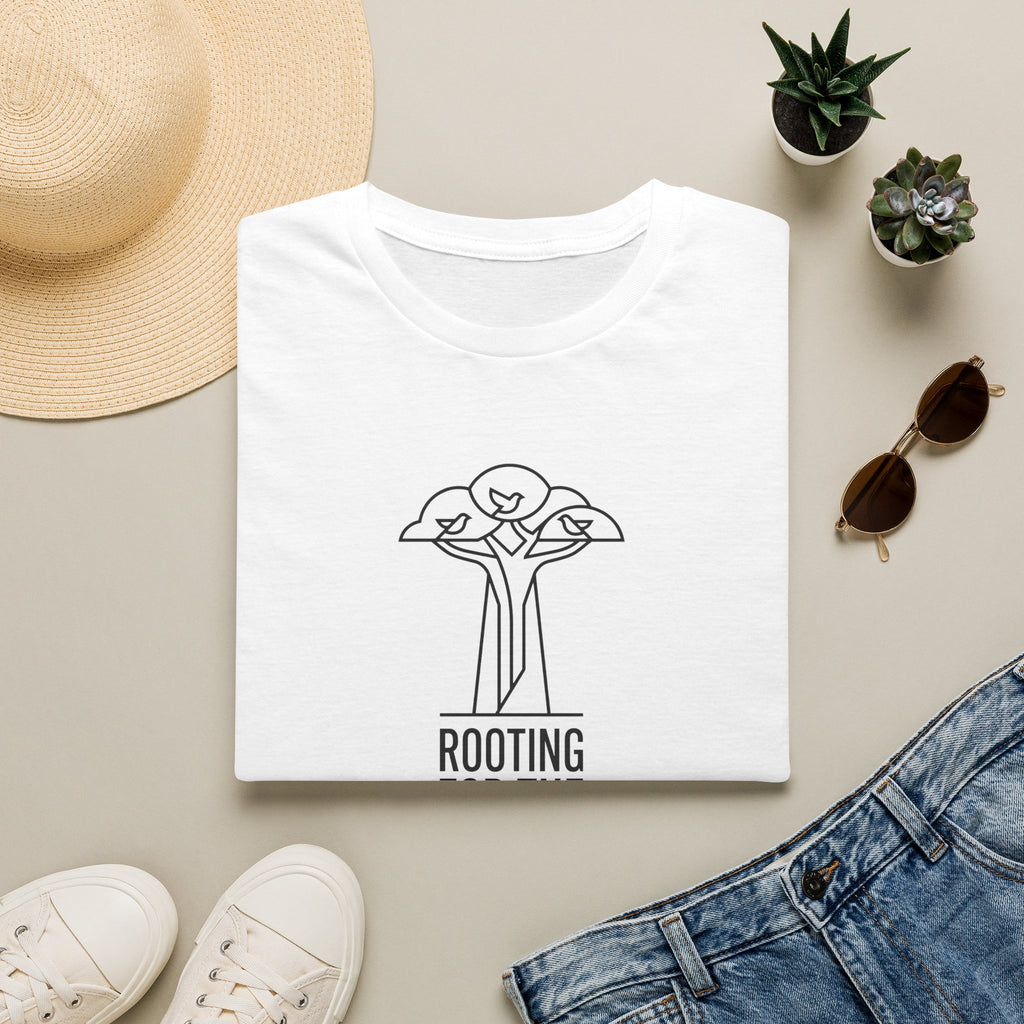Rooting for trees – Adventure Graphic Line Art T-Shirt