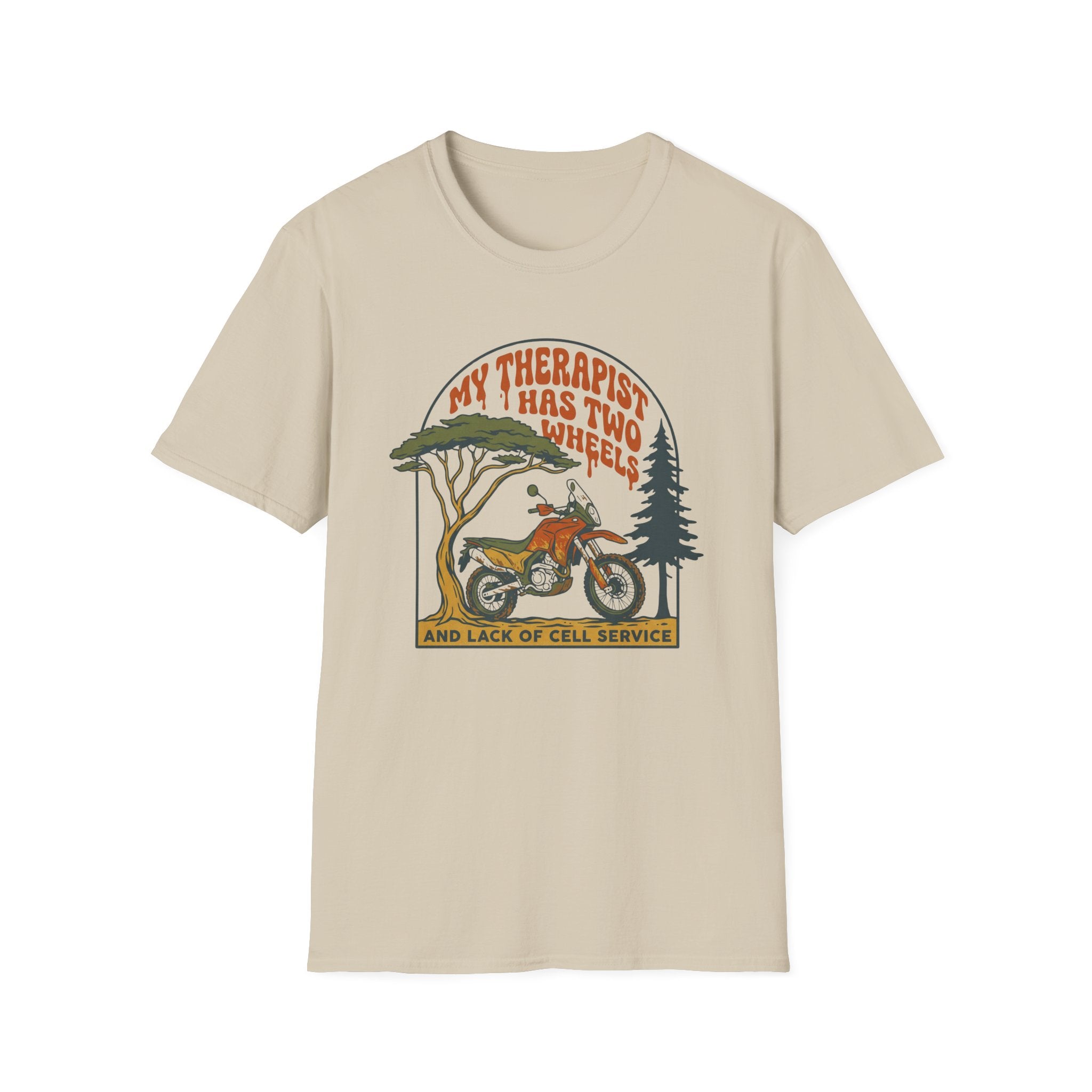 My therapist has two wheels – Adventure Graphic T-Shirt