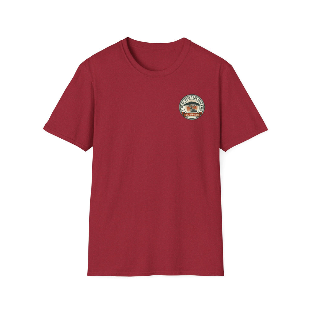Find me where the road ends – Adventure Graphic T-Shirt