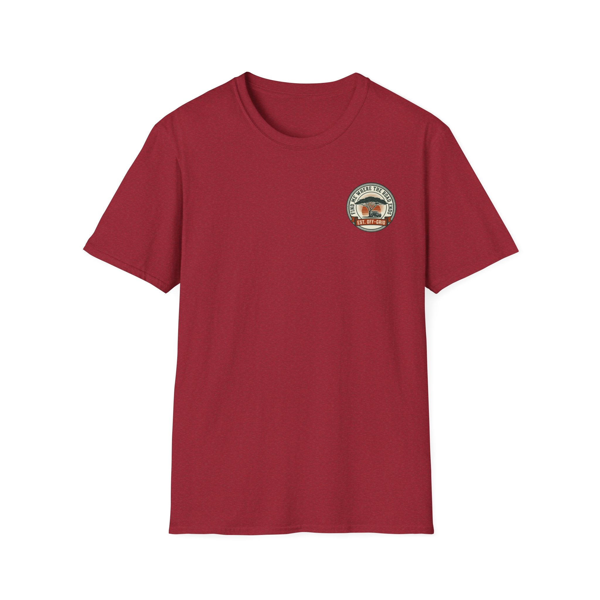 Find me where the road ends – Adventure Graphic T-Shirt